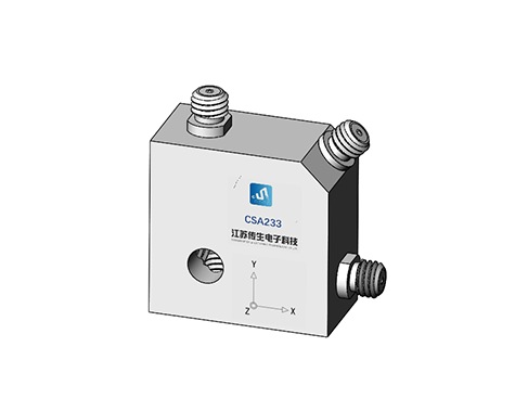 通用型壓電式三軸向電壓輸出型（IEPE）加速度傳感器